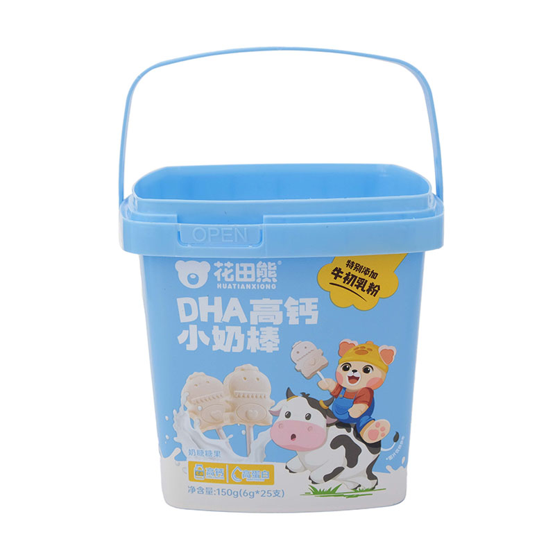 PP IML Plastic Airtight Square Bucket
