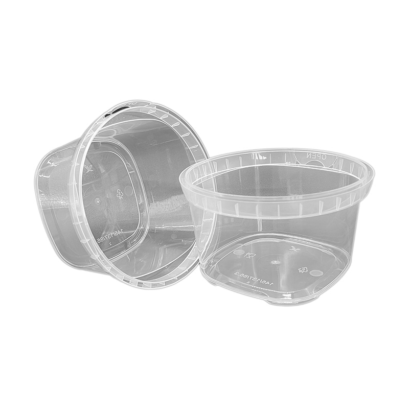 PP IML Plastic Square Yogurt Bucket