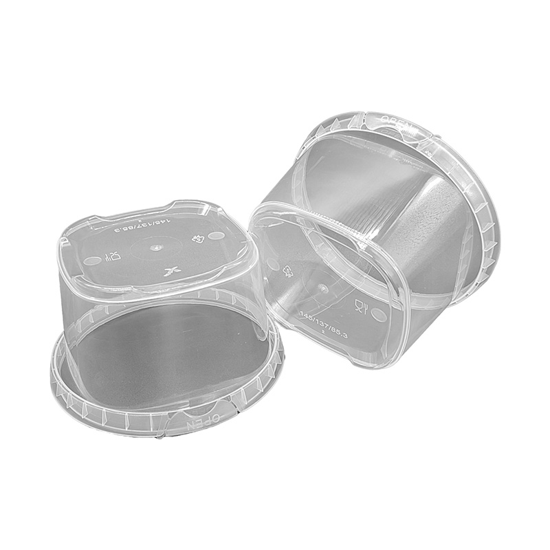 PP IML Plastic Square Yogurt Bucket