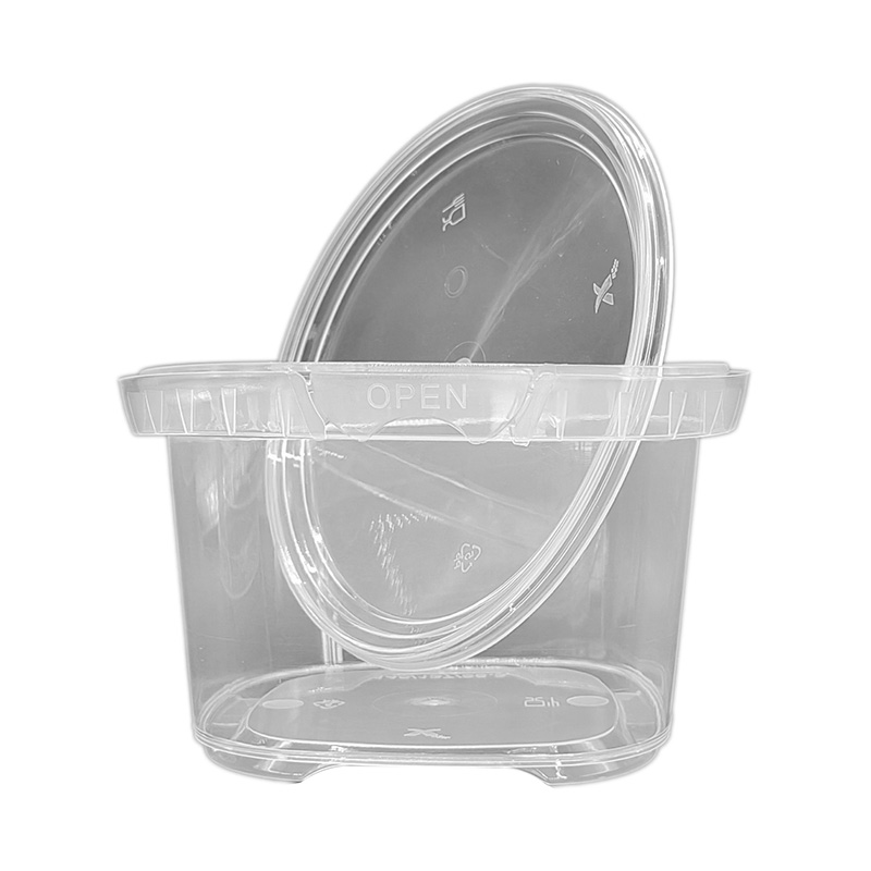 PP IML Plastic Square Yogurt Bucket