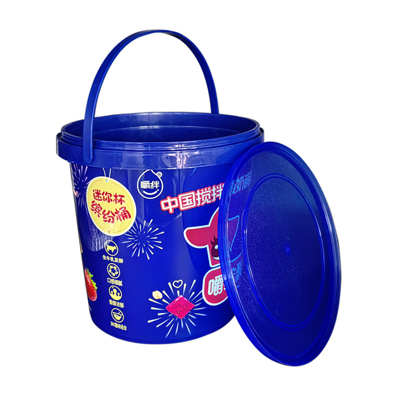 PP IML Plastic Storage Bucket